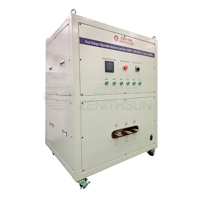 저항력이 있는 조정할 수 있는 AC 3Phase 더미 로드 은행 180KW 220/440V 이중 전압