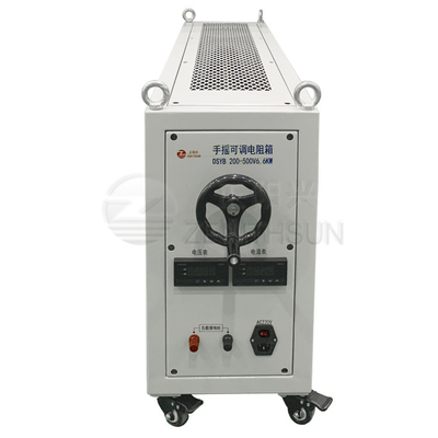 손조작-핸들과 10kW 50 오옴 미끄러져 움직이는 가변 전력 레지스터 뱅크