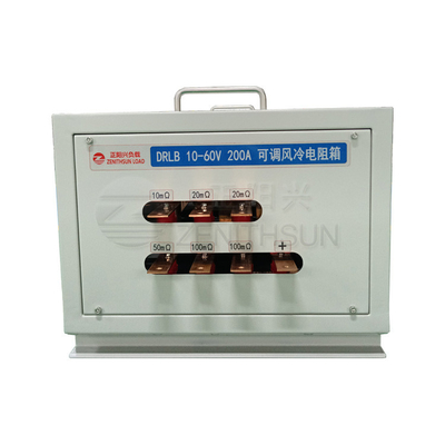 휴대형 10V-60V 200A DC 더미 가변 저항 부하 은행