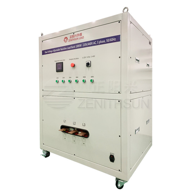 저항력이 있는 조정할 수 있는 AC 3Phase 더미 로드 은행 180KW 220/440V 이중 전압